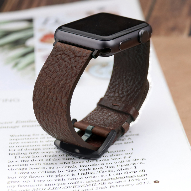 Smartwatch Accessories Shop - Apple Watch 밴드 용 이탈리아 송아지