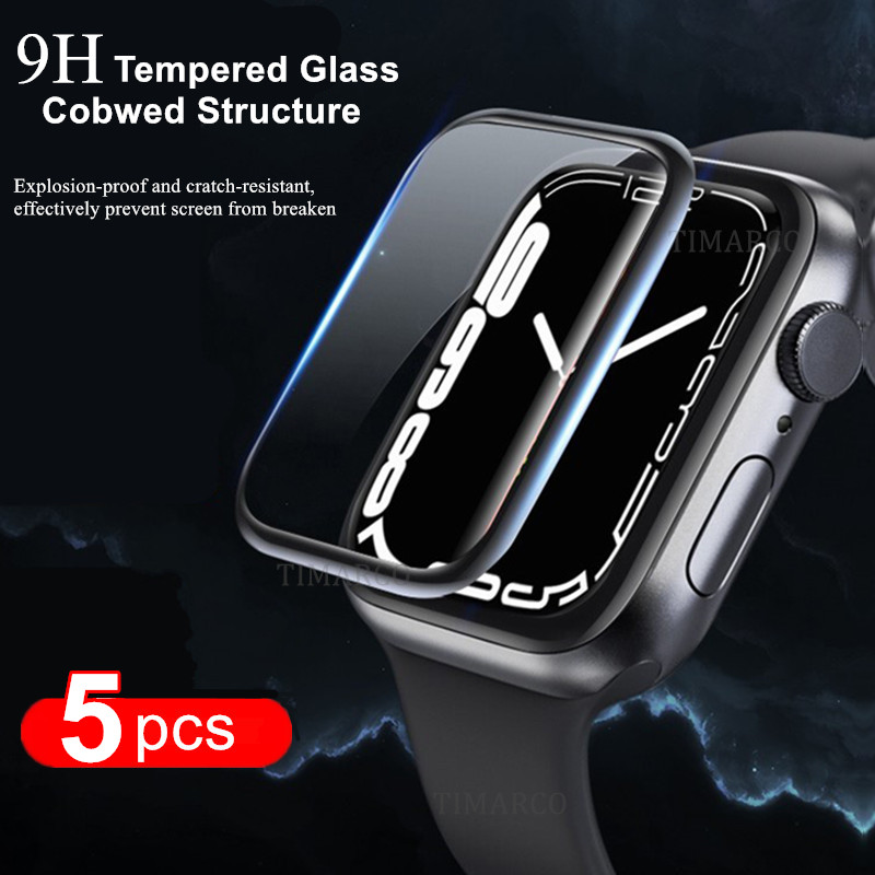 Watch Case Bumper - 애플 워치용 스크린 보호대, 완전 강화