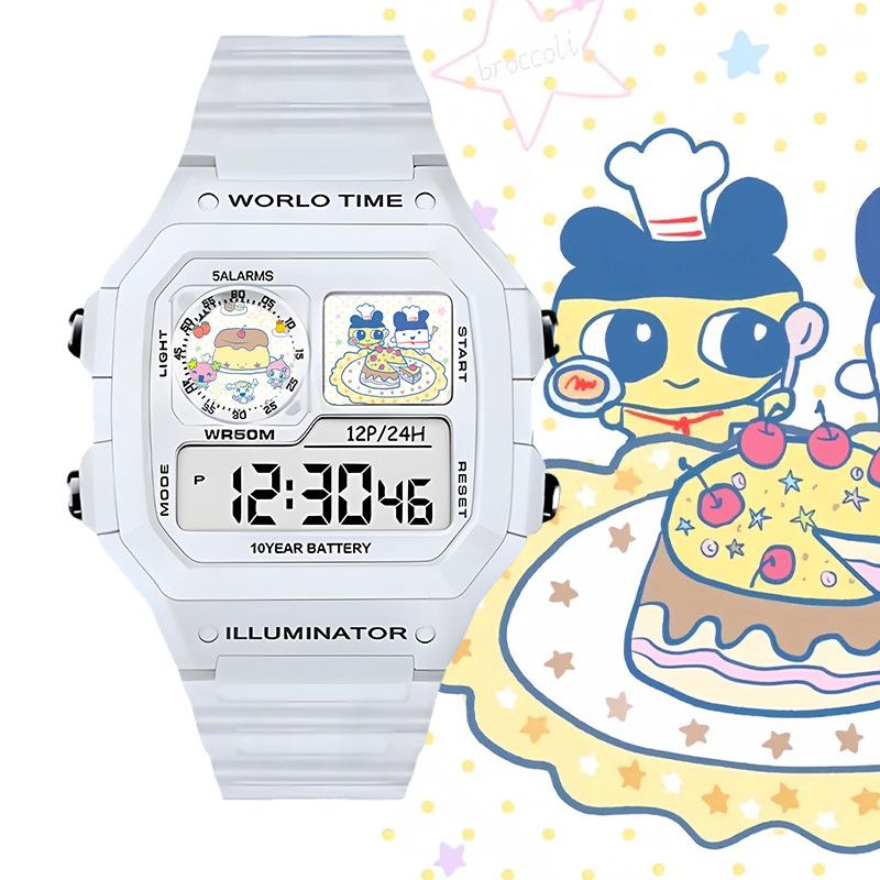 Accessories With Watch - 다마고치 스마트 전자시계 빅 마우스 짐아미