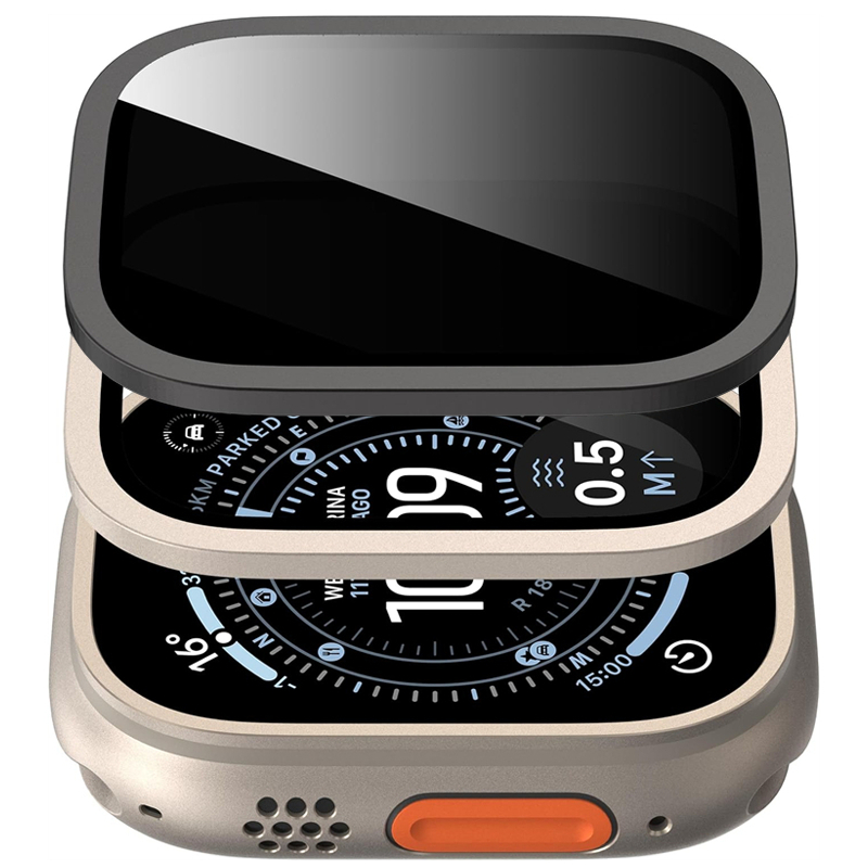Watch Case Bumper - 애플워치 울트라 1/2/3 49mm용 강화유리 iWatch