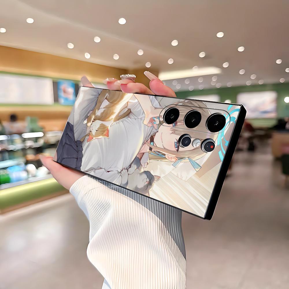 Samsung Galaxy S24 - 핫 블루 아카이브 그릴 아스나 폰