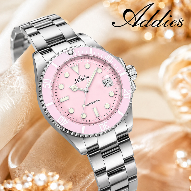 ADDIES 36mm 50m 방수 여성용 시계 유명 브 - Accessories With Watch 리뷰 및 가격