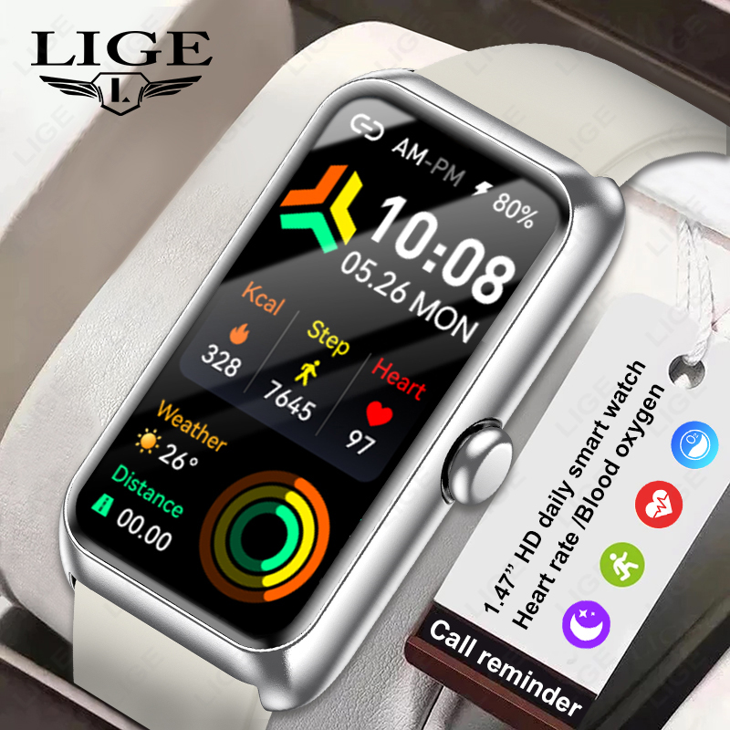 새로운 스포츠 밴드 피트니스 트래커 통화 알림 스마트  - Smartwatch Custom 리뷰 및 가격
