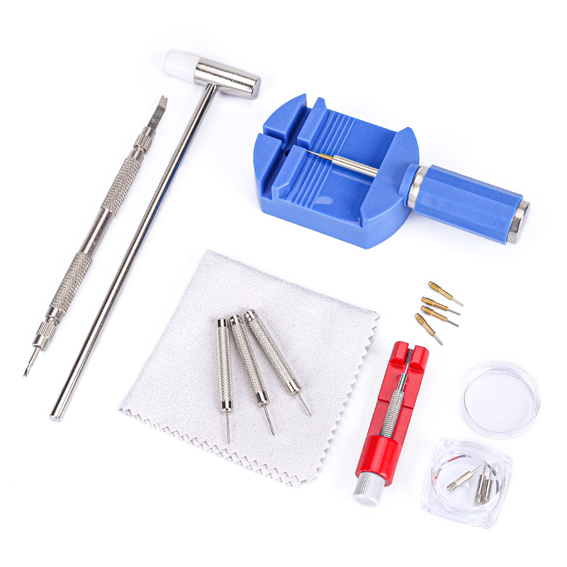 시계 수리 도구 변경 금속 팔찌 차단 제거 스틸 스트랩 - Tool Kit Strap Change 리뷰 및 가격