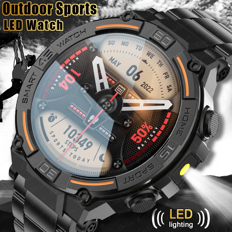 야외용 군사용 러기드 스마트워치 남성용 GPS 스포츠  - Smartwatch Faces 리뷰 및 가격