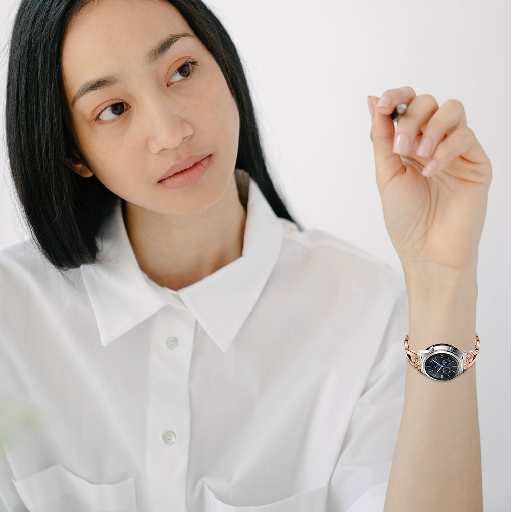 1개 워터 드릴 시계 스트랩 라인스톤 스타일리시한 아연 - Smartwatch Accessories Shop 리뷰 및 가격