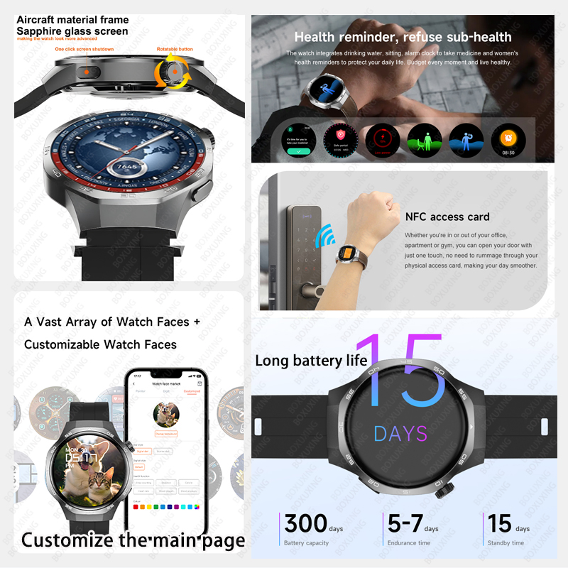 2026 신형 BOXUXING 워치 5 MAX 스마트워 - Smartwatch Faces 리뷰 및 가격