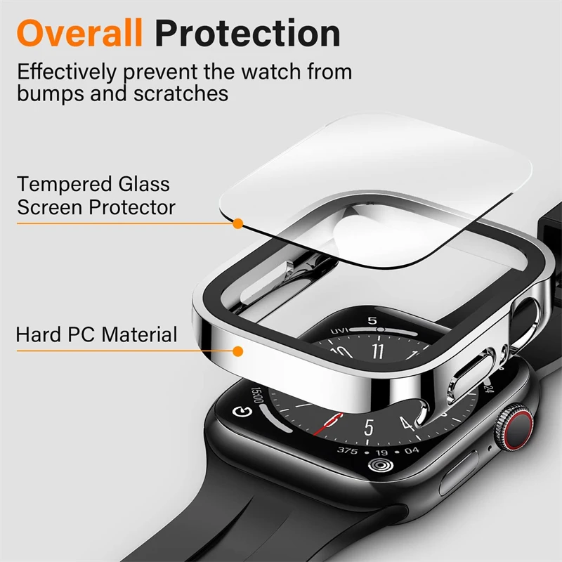 Apple Watch 용 방수 하드 PC 화면 보호기  - Watch Case Bumper 리뷰 및 가격
