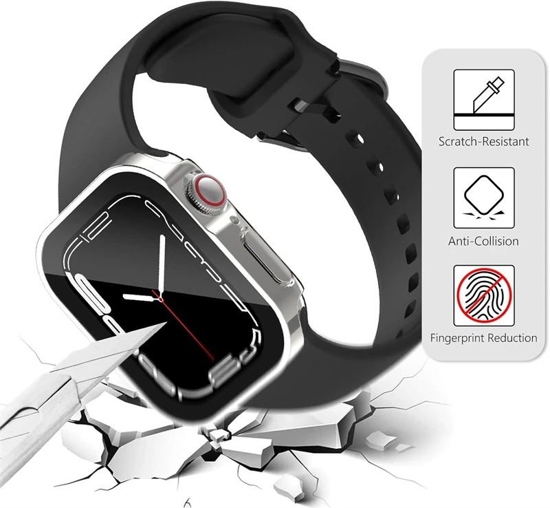 Apple Watch 용 방수 하드 PC 화면 보호기  - Watch Case Bumper 리뷰 및 가격