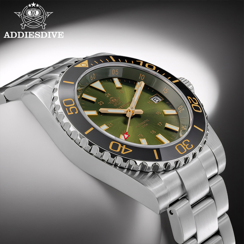ADDIESDIVE 남자 시계 8215 기계식 사파이어 - Accessories With Watch 리뷰 및 가격