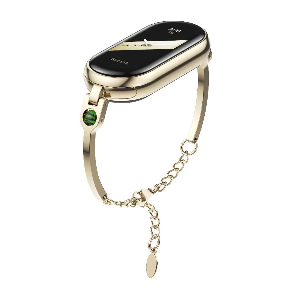 Xiaomi Mi Band 8용 스테인레스 스틸 교체  - Android Smartwatch Accessories 리뷰 및 가격